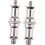 3 Sets Flash Light Stand Screw Adapter 1/4 to 3/8 Threaded Spigot Stud for Studio Lighting Equipment Easy Assembly 2pcs Each 2