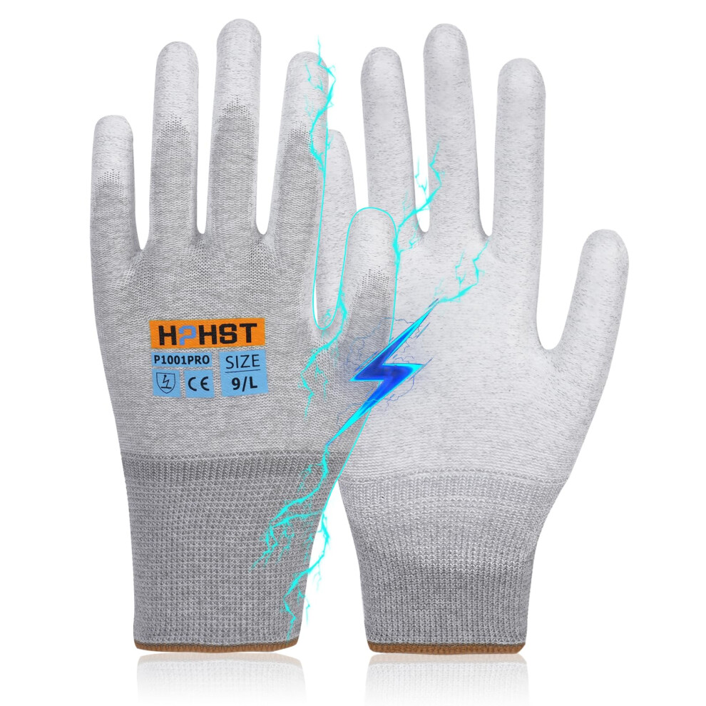 Pu Coated Safety Work Gloves, 12 Pairs Mechanic Seamless Knit Gloves, Polyurethane Coating, Durable And Flexible Design 6482260572451