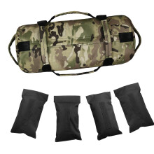 Unfilled Sandbag Weighted Bag with Handles for Strength Training, Powerlifting, Bodybuilding, 20 Inch Size