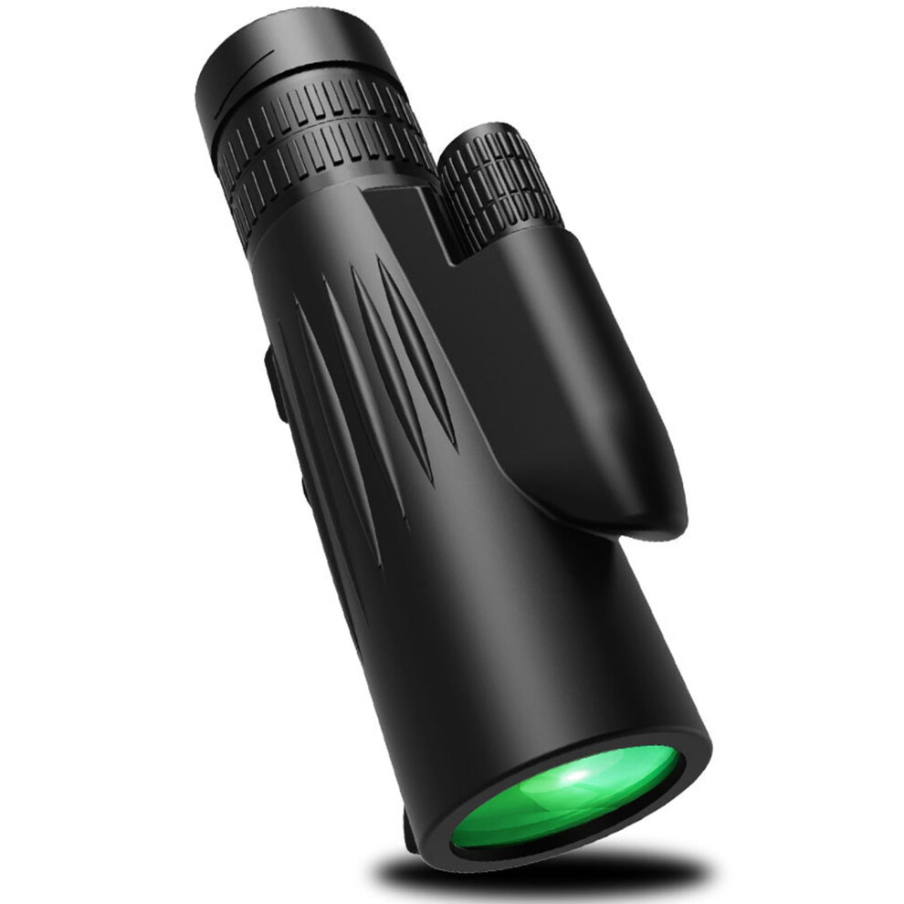 10-30X42 Zoom Monocular Telescope For Bird Watching - High Powered Hd Compact Bak-4 Prism Fmc Lens Portable Travel Black 6482260573540