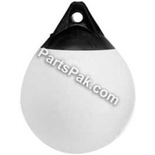 22 Inch White NET Buoy for Marine Use, Durable Floating Marker with High Visibility and UV Resistance