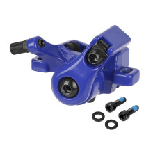Brake Caliper for Xiaomi 4 Pro MI 3 Electric Scooter Rear Left Side Aluminum Alloy with Brake Pads Blue