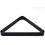 Pool Triangles Rack Plastic Black, Triangle Ball Rack for Pool Table Accessories, Durable and Lightweight Design 1