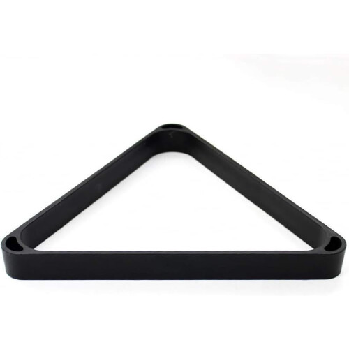 Pool Triangles Rack Plastic Black, Triangle Ball Rack for Pool Table Accessories, Durable and Lightweight Design