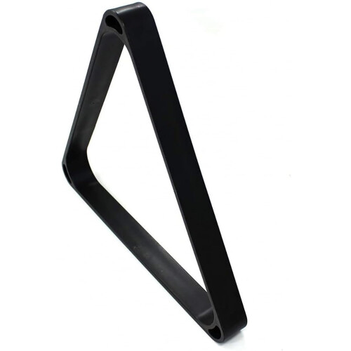Pool Triangles Rack Plastic Black, Triangle Ball Rack for Pool Table Accessories, Durable and Lightweight Design 2