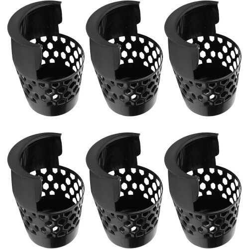 Plastic Billiard Storage Pockets 41x22x15 cm 6 Pcs Pool Table Web Baskets Drop Net Bag Accessory 2