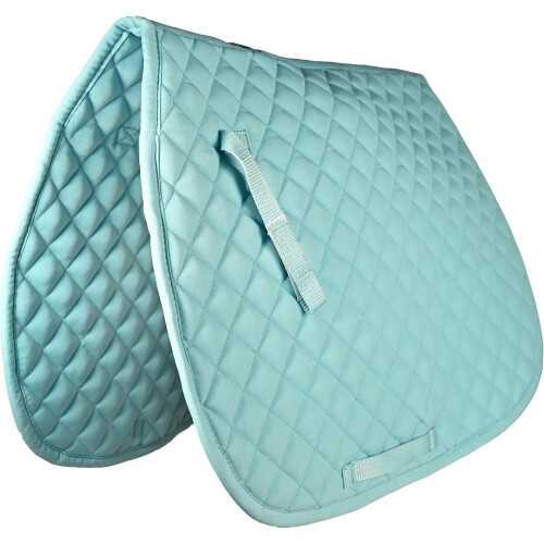 Basic All-Purpose Saddle Pad for Horses - Durable Cotton Material, 32x32 Inches, Versatile Design, Lightweight and Comfortable 1