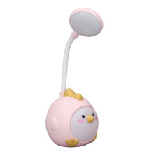 Niedliche LED-Schreibtischlampe 225 600mAh 25x8cm Rosa USB 360