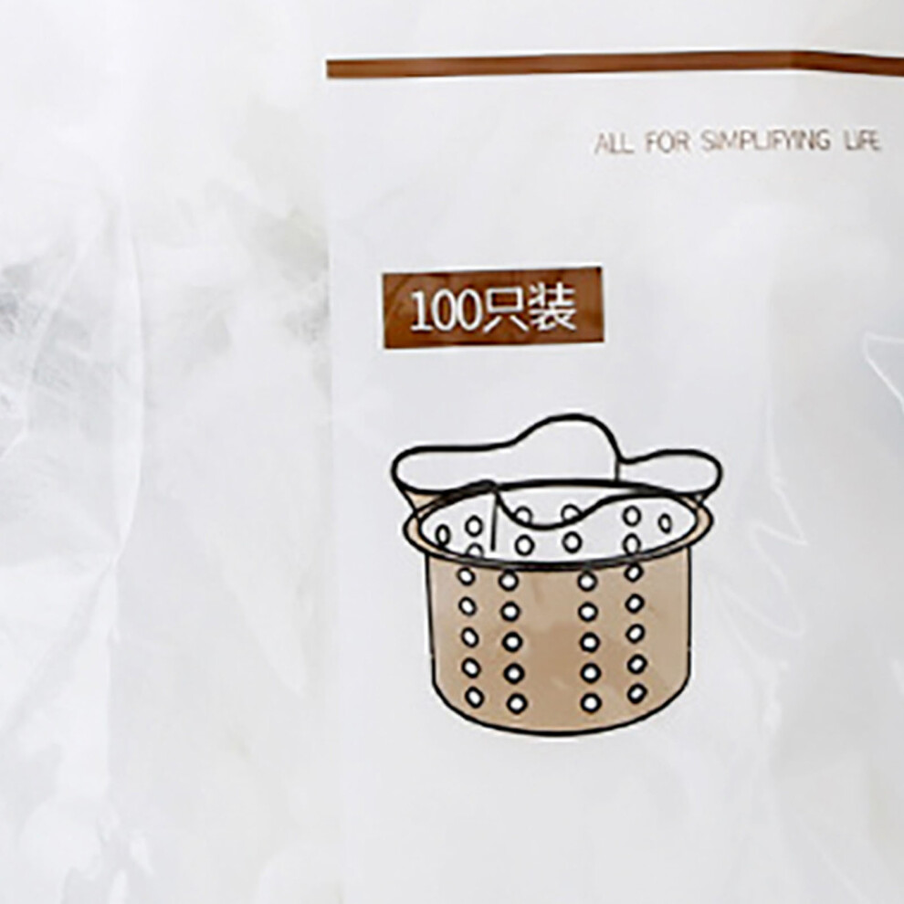 100Pcs Polyester Kitchen Sink Strainer Bags Disposable Odorless 6921340147917