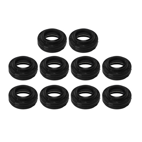10 Stück HCC AC Wellendichtring-Set, Gummi, kompakt 1