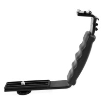 L Shape Flash Hot Shoe Mount Bracket Holder for DSLR Camera Model 447 807 C09 69C 863, Durable and Adjustable