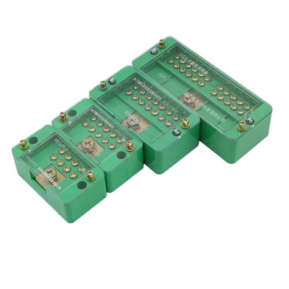 Fj6/Jhd Junction Box Unipolar Splitter 1-In 3-Out Single-Phase Terminal Block Metering Wire Connector Distribution Box 6482260574691