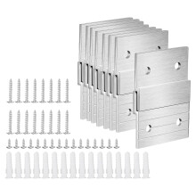8 Pairs French Cleat Picture Hanger Sturdy for Wall Painting Artwork
