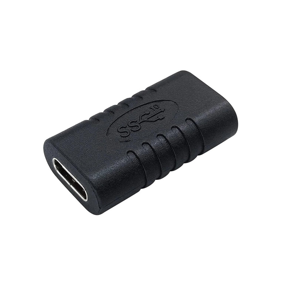 Type C Female Coupler To Type C Female Adapter Usb-C 3.1 Extension For Fast Charging Data Transfer And Video Cable Compatibility 6276012376752