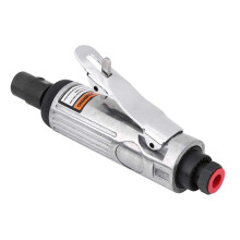 Air Die Grinder 1/4 Inch Pneumatic Tool 90 PSI with Grinder Kit Spanner and Adapter for Precision Grinding