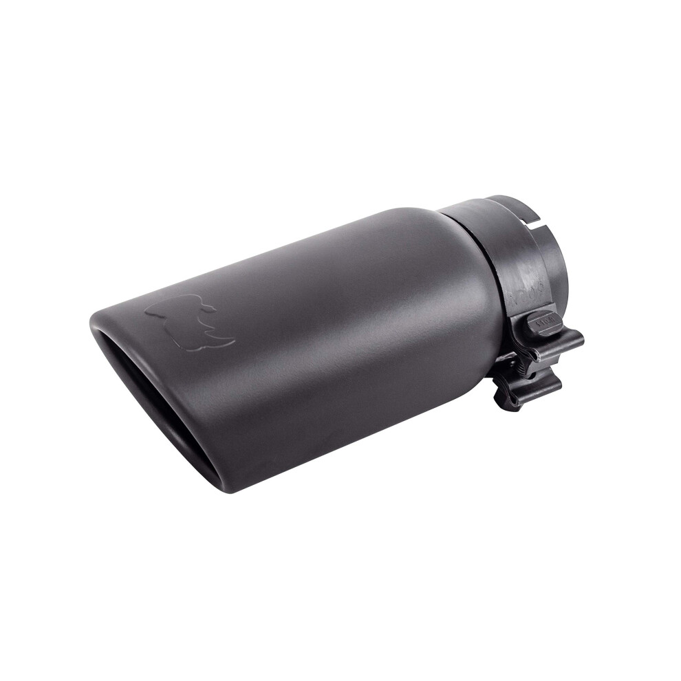 Black Exhaust Tip Stainless Steel Grt25414b 2 Â½ Inch Diameter Compatible Exhaust Tubes