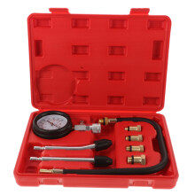 Small Engine Compression Gauge Kit for Outboard Motors, 0-300 PSI, Mechanics Tool for Accurate Compression Testing
