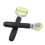 Combination Wallpaper Roller Tool Set - 2 Sizes, Durable, High Reliability, Ideal for Smooth Application and Design 1