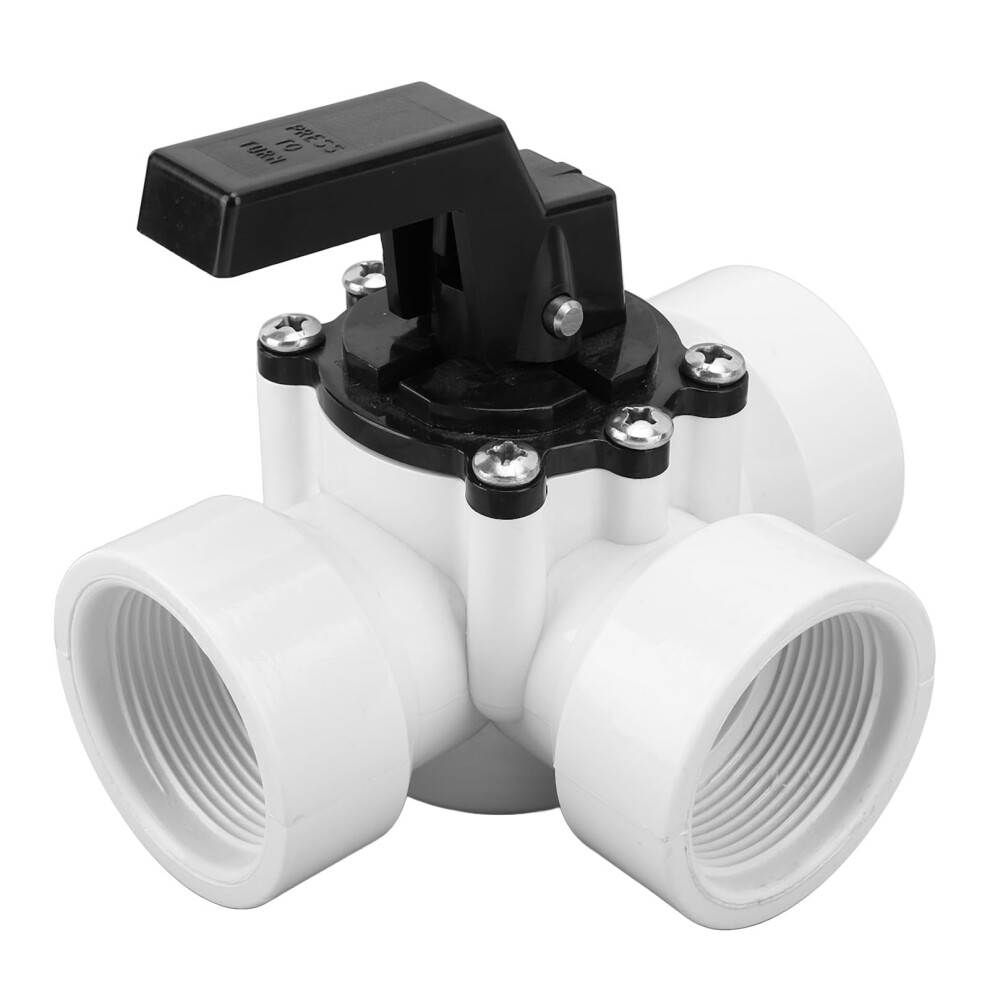 Swimming Pool Diverter Valve G1-1/2In Female Thread Plastic 3 Way Replacement For Zodiac Jandy 4715 Spas And Pools 6276012378534