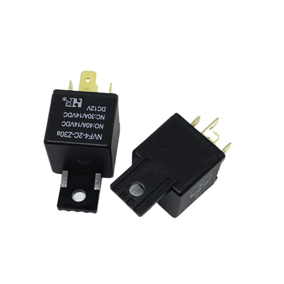 Nvf4-2C-Z30a 5Pcs Automobile Relay Dc12v Dc24v 4Pin 40A 30A Compatible With Alarm Systems 6276012378800