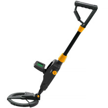 Metal Detector for Kids, Waterproof Adjustable Gold Detector with LCD Display, Lightweight Search Coil for Coins and Treasures