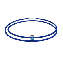 Safe Hammer Car Window Breaker Bracelet with Tungsten Bead, Elastic Rope Emergency Escape Tool, Blue Color