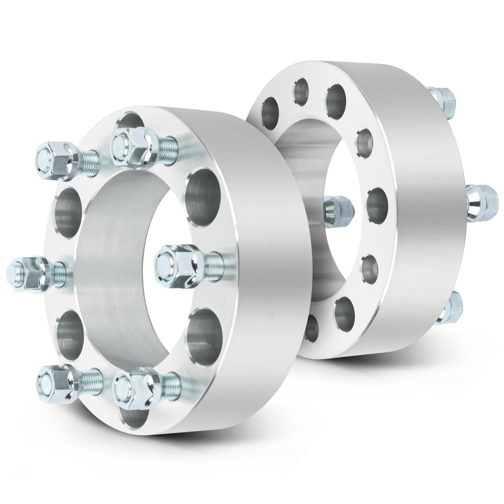 2 Inch 6X5.5 Wheel Spacers 14X1.5 Studs 108Mm Bore Compatible With Chevrolet Tahoe Avalanche C2500 K1500 6276012378954