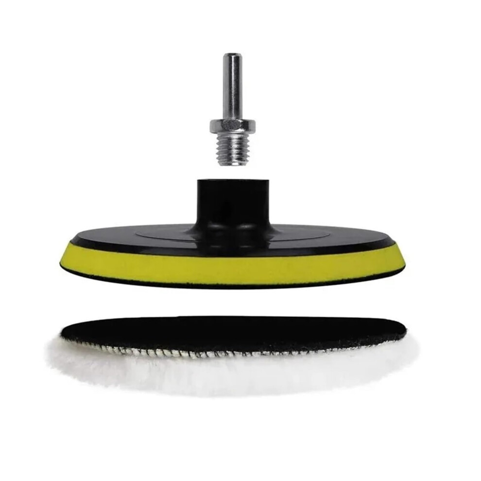 Car Polishing Kit With Polishing Pads And Car Waxing Sponge Disks, Wool Wheel Compatible With Car Polisher S3 6947110027012
