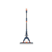 Household Mops Blue Sponge Mop for Large Areas, Thickened Absorbent Material, Double Fold Squeeze Design, Free Wash