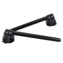 35mm Motorcycle Handlebars 7/8 Inch Clip On Fork Handlebars for Honda CB500 CB650 CB750 1969-1982 Suzuki GS750