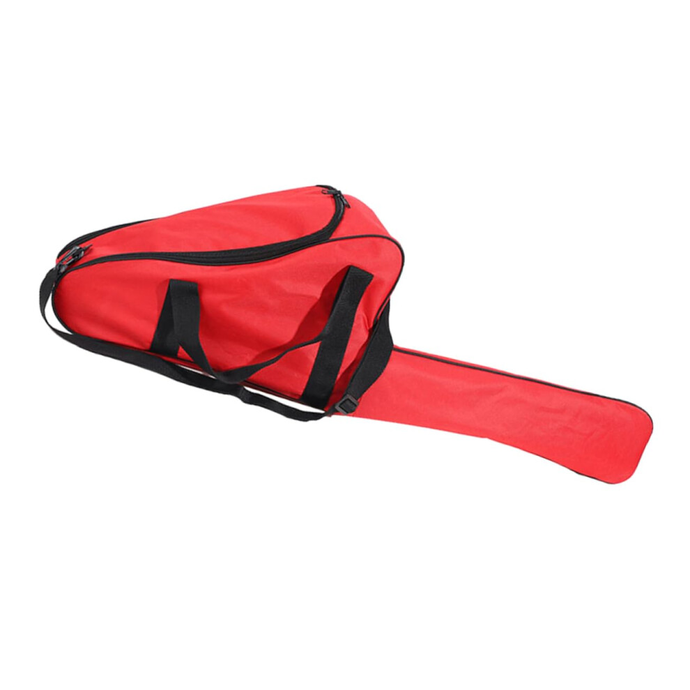 Large Capacity Chainsaw Bag Canvas Storage Pouch For Electric Chainsaws - Portable Carrying Case With Adjustable Straps 6482260578132