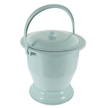 Urine Pot Lid Portable Urinal for Bedroom Use, Handheld Plastic Potty, Lightweight and Easy to Clean