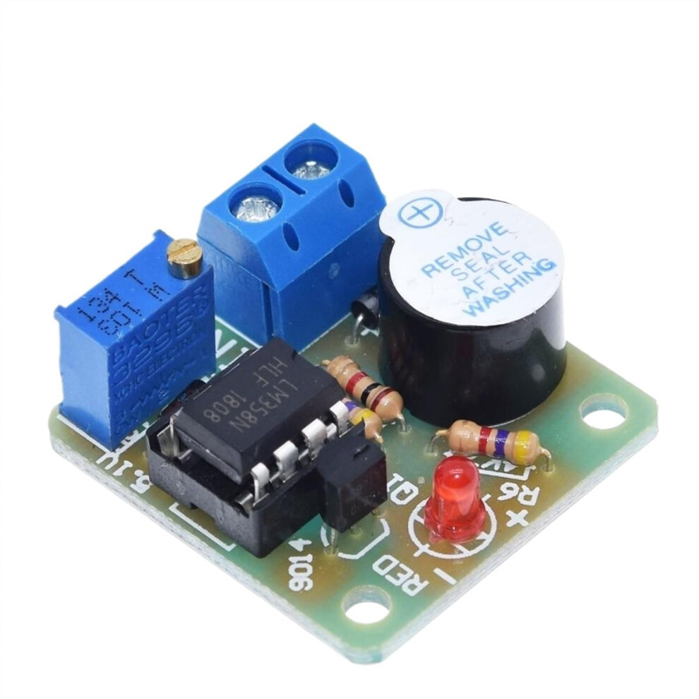 12V Lm358 Sound Light Alarm Buzzer Module For Accumulator Over Discharge Protection Without Overvoltage Features 6482260578286