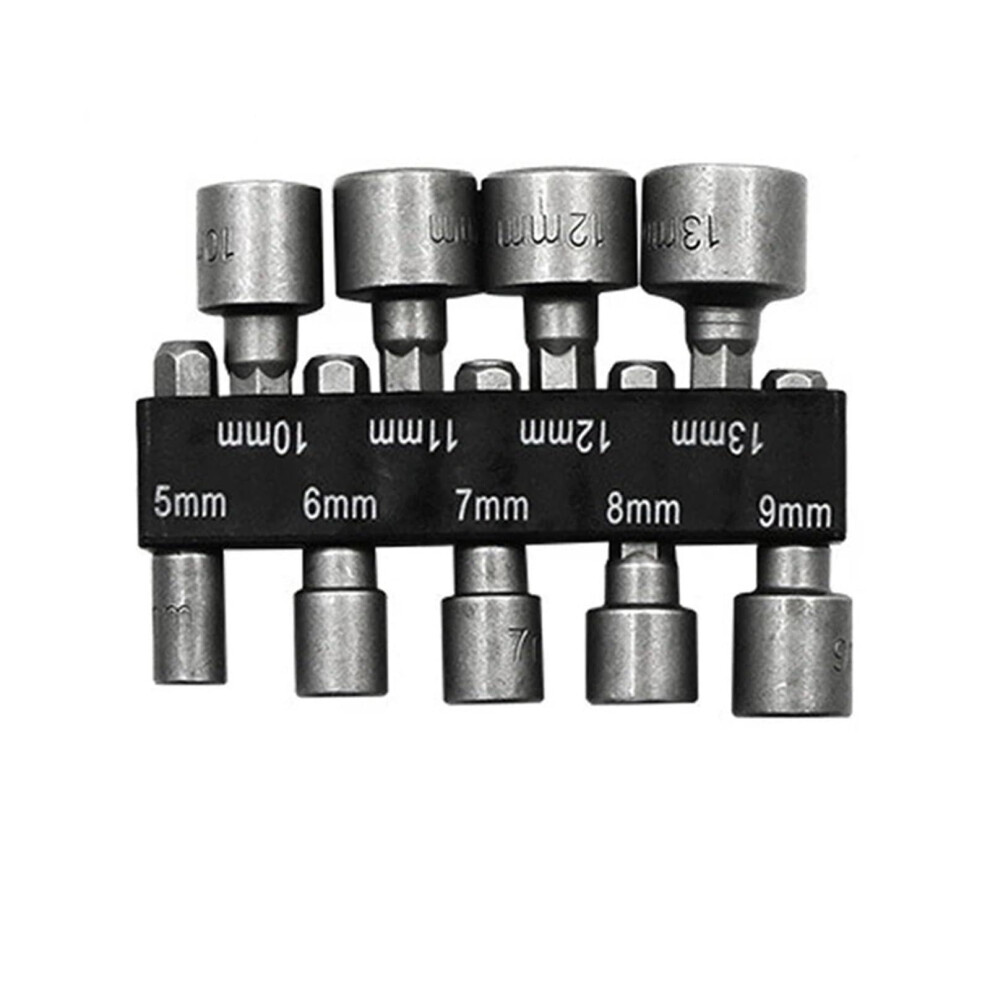 Hex Socket Tool Set 9/14Pcs 5Mm-13Mm Hand Tool Kit With Durable Sockets For Mechanics And Diy Projects 6276012379838