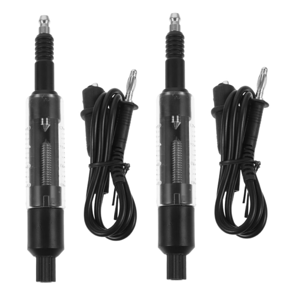 Automotive Spark Tester Tool - 2Pcs Inline Spark Plug Tester Kit For Ignition System, Compatible With Most Cars 6276012380025
