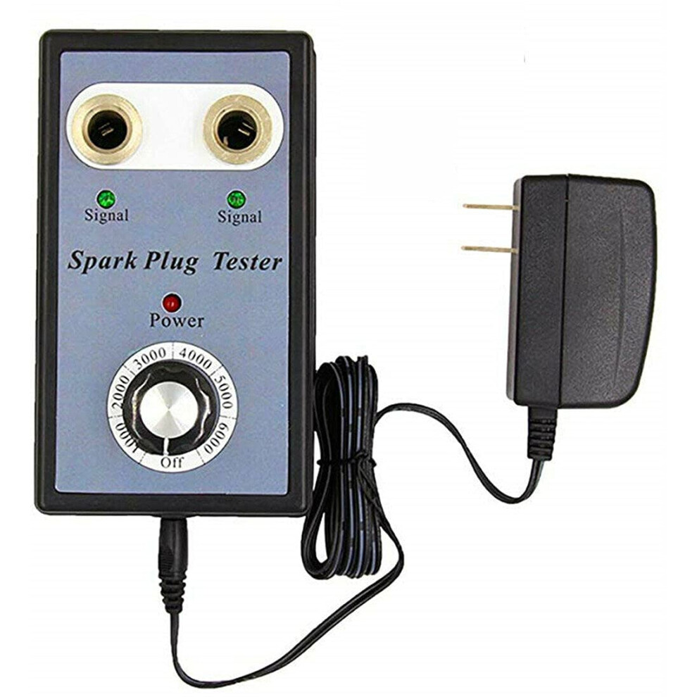 Dual Plug Car Spark Plug Tester 12V Gasoline Ignition Diagnostic Tool For Automotive Engines Usa 6482260578781