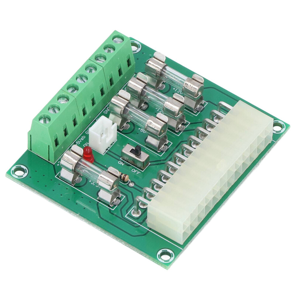24Pin & 20Pin Atx Power Supply Wiring Breakout Board For Desktop Repair And Diy 6911340164861