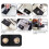 Kit di attrezzi per occhielli 8mm/0.3in, 200 occhielli, multicolore 4