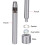 Kit di attrezzi per occhielli 8mm/0.3in, 200 occhielli, multicolore 6