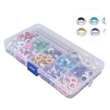 Kit de ojales de 8 mm / 0,3 in, ojales de colores, 200 espaciadores