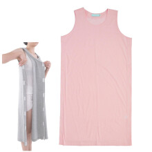 Hospital Gowns for Women Sleeveless Tear Away Nursing Dress, Comfortable Medical Patient Gown in Various Sizes and Colors