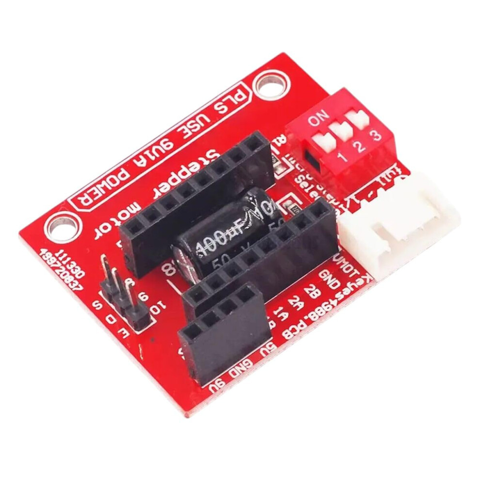 3D Expansion Board Drv8825 A4988 Stepper Motor Driver Module For Arduino 3D Printer Control Shield High Quality 6276012380834