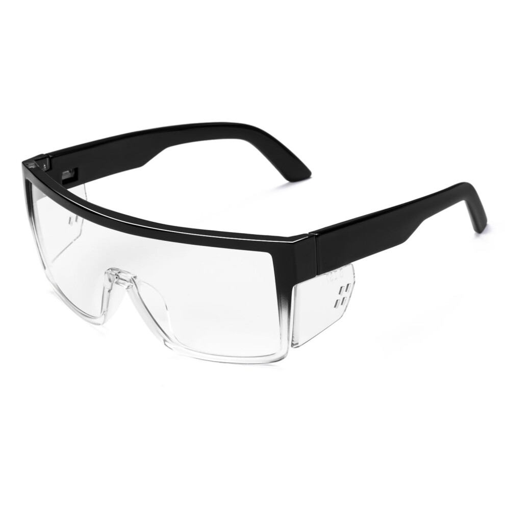 Uv400 Transition Photochromic Safety Glasses Light To Dark Grey Lens Ansi Z87 Impact Resistant Protective Eyewear 6276012380872