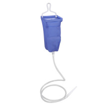 2-L Enema-Beutel-Set PVC-Faltbarer 145-cm-Schlauch für den Heimgebrauch