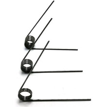 Torsion Spring V-Shaped Helical Spring 10pcs 0.6mm Wire Diameter 65Mn Steel 60 90 120 180 Degree Angles 3 Laps 8mm