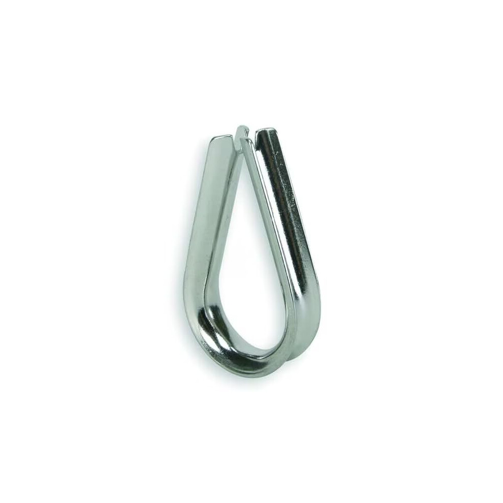 Wire Rope Thimble 7/16 Inch Steel Pack Of 25 Heavy-Duty Thimbles For Cable Rigging And Lifting Applications 6947110030517