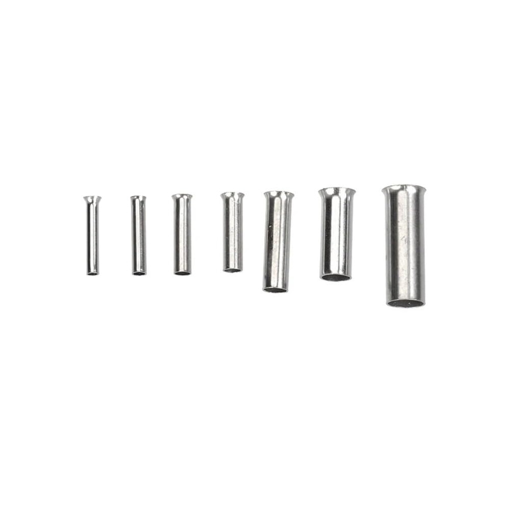 Uninsulated Cable Sleeves Metal Wire End Ferrules Set 600Pcs Crimp Pin Terminals Connectors For Electrical Wiring 6947110030685
