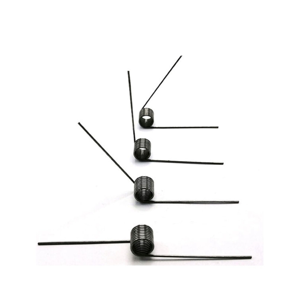 Torsion Spring 10Pcs V-Spring 0.8Mm Wire Diameter 3 Laps 180 Degrees Small Hairpin Spring 4.0X0.8mm 6947110030876