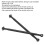 2 pezzi di asse dogbone posteriore per DBX-07 105 mm nero 7