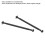 2 pezzi di asse dogbone posteriore per DBX-07 105 mm nero 6